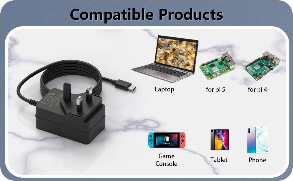 raspberry pi 5 power supply