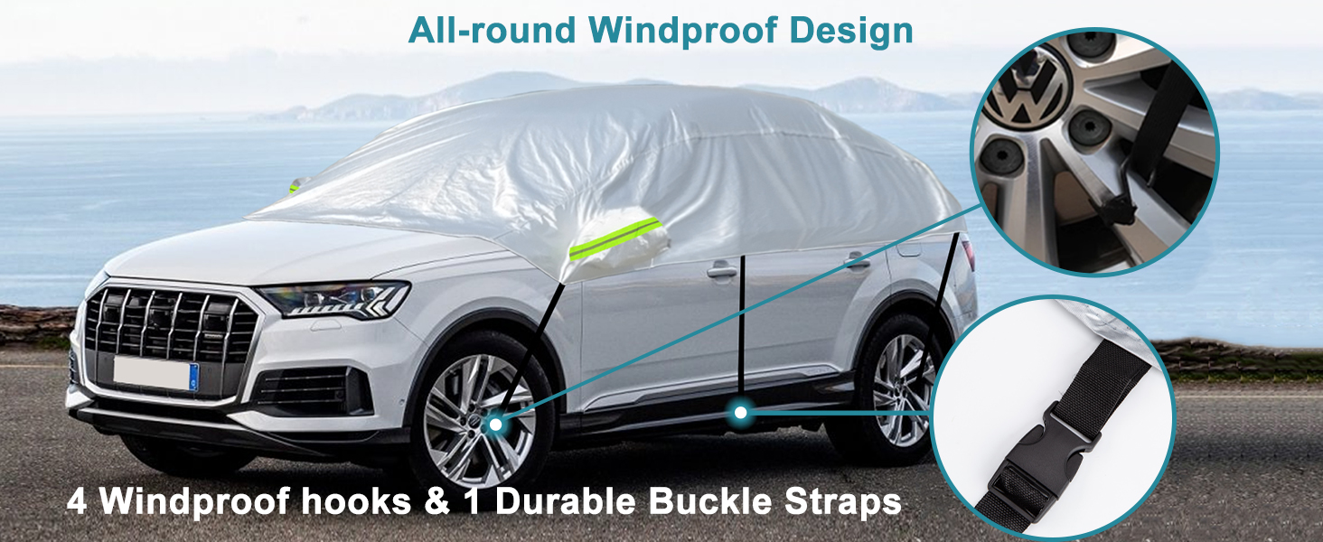 half car cover for suvs