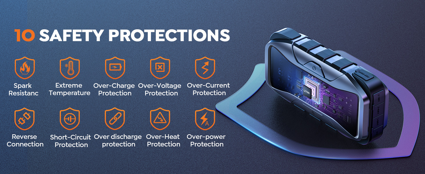 Car Battery Jump Starter Booster