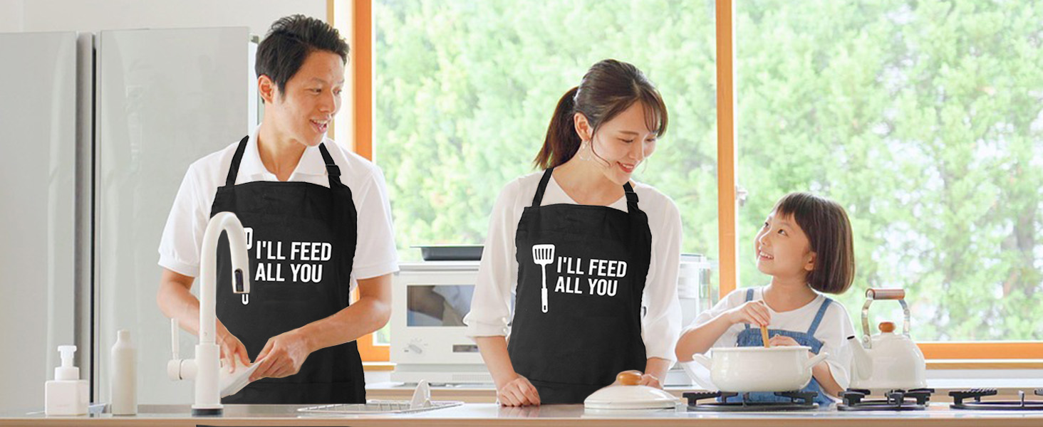 Chef Funny BBQ Cooking Apron