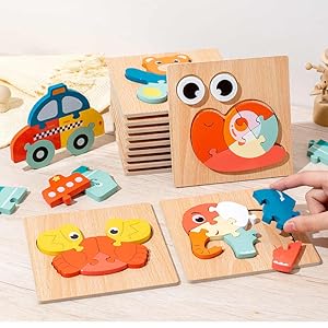  Wooden Jigsaw Puzzles
