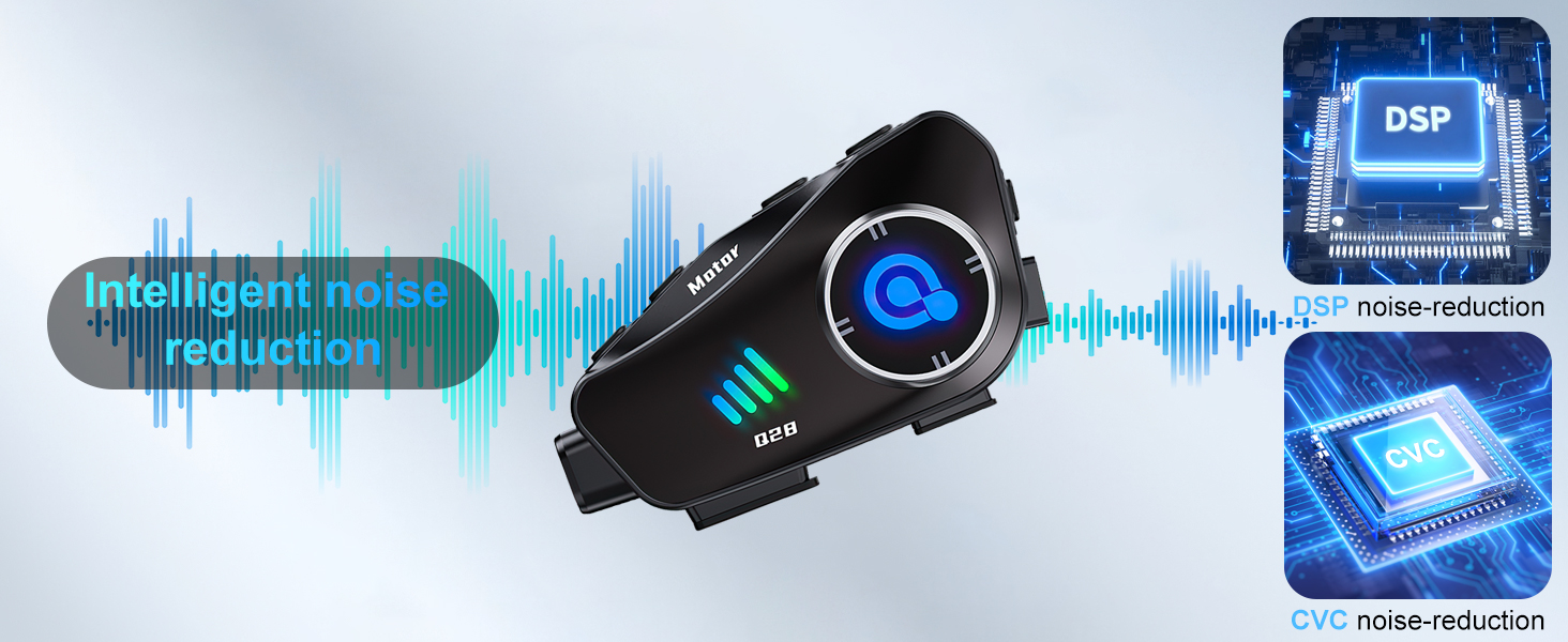 Motorcycle Helmet Headset with Camera 1080P