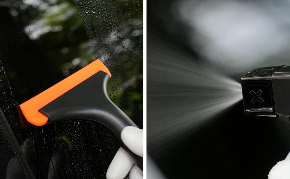 2.Suede Edge: Activates adhesives safely and shields painted surfaces from scratches and damage