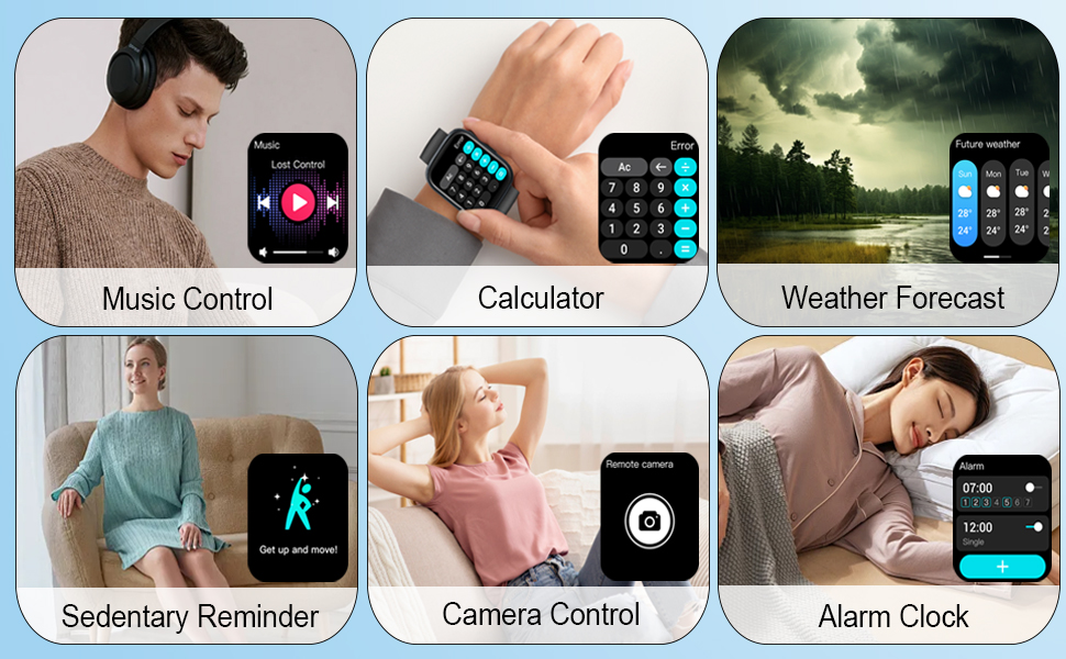 Smart Watch for Men Women