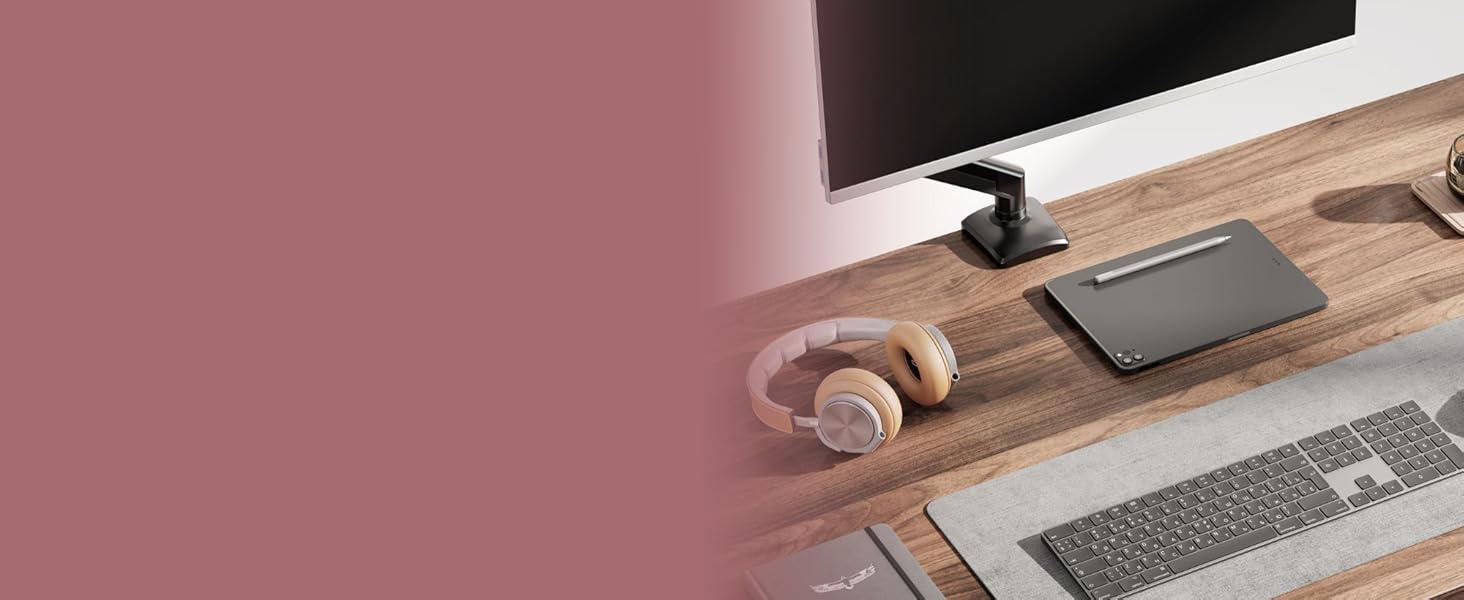 Single Gas Powered Monitor Arm