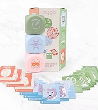 myga mindfulness dice set kids childrens yoga game
