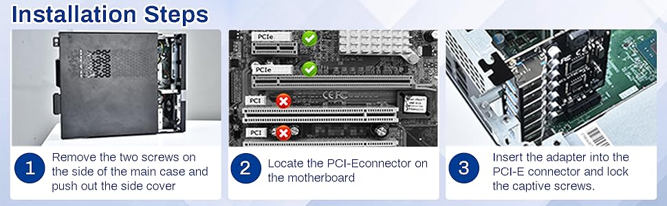 7 Port PCIE Expansion Card