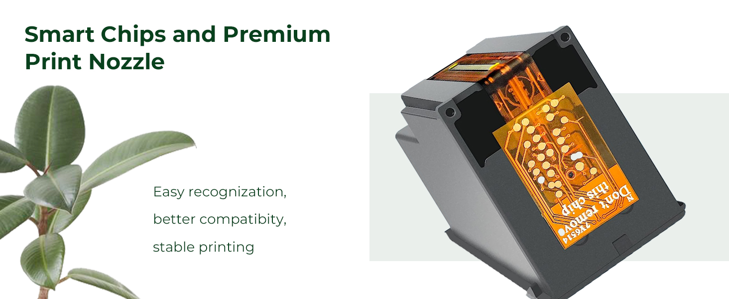 Smart Chips and Premium Print Nozzle