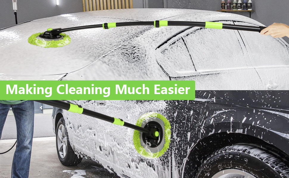 4 Sections Car Wash Mop 2