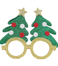 christmas xmas glasses