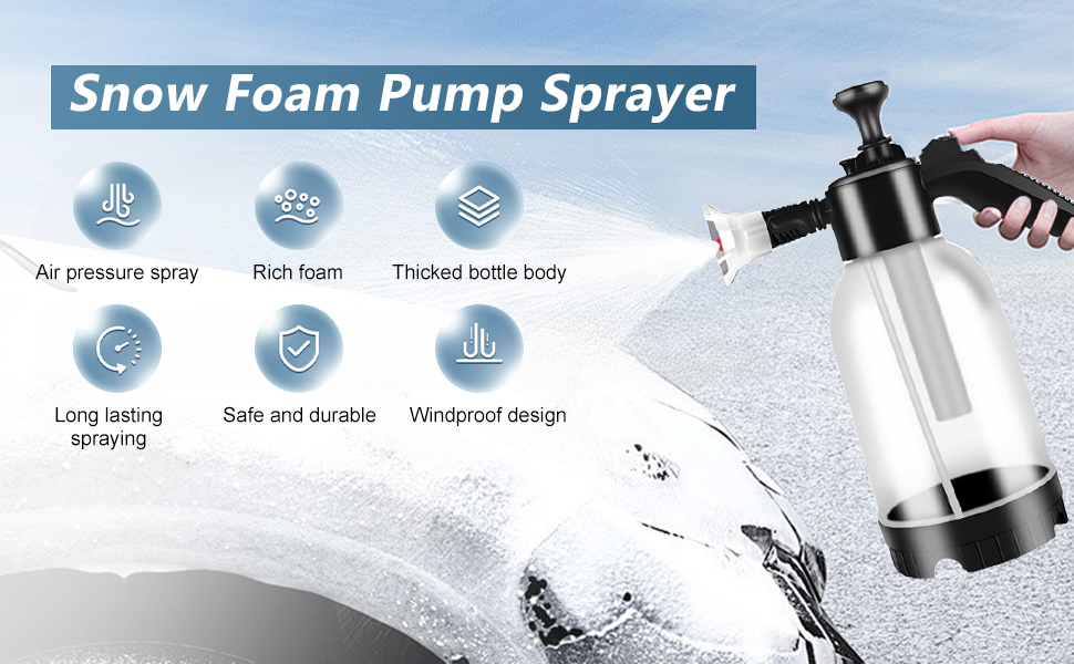 snow foam sprayer