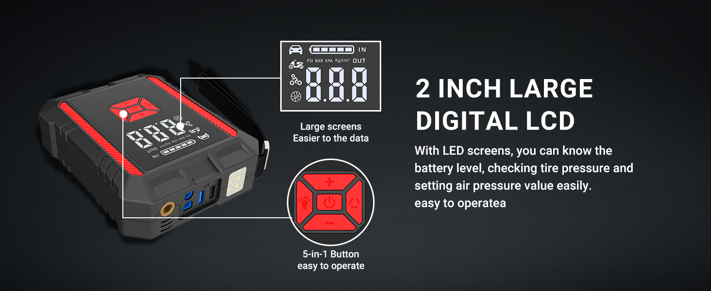 Jump Starter Power Pack