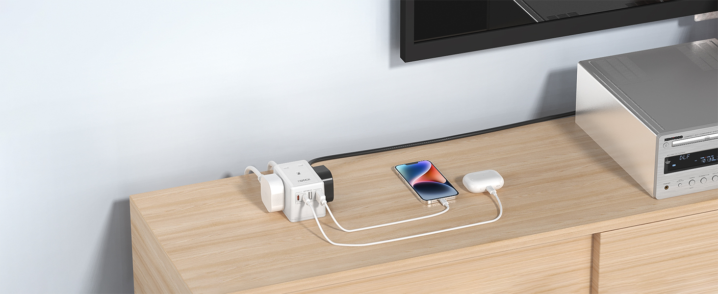 multi plug extension for home