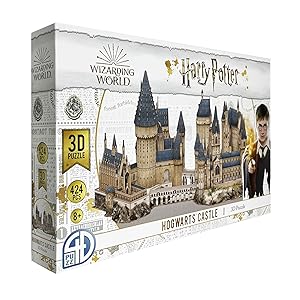 Hogwarts Castle, harry potter, 3d puzzle, kit, model, set
