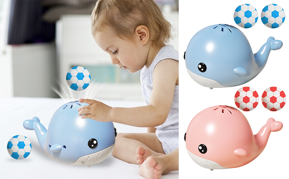 toddler ball games ball toys for toddler blowing ball game for kids electric whale floating ball toy