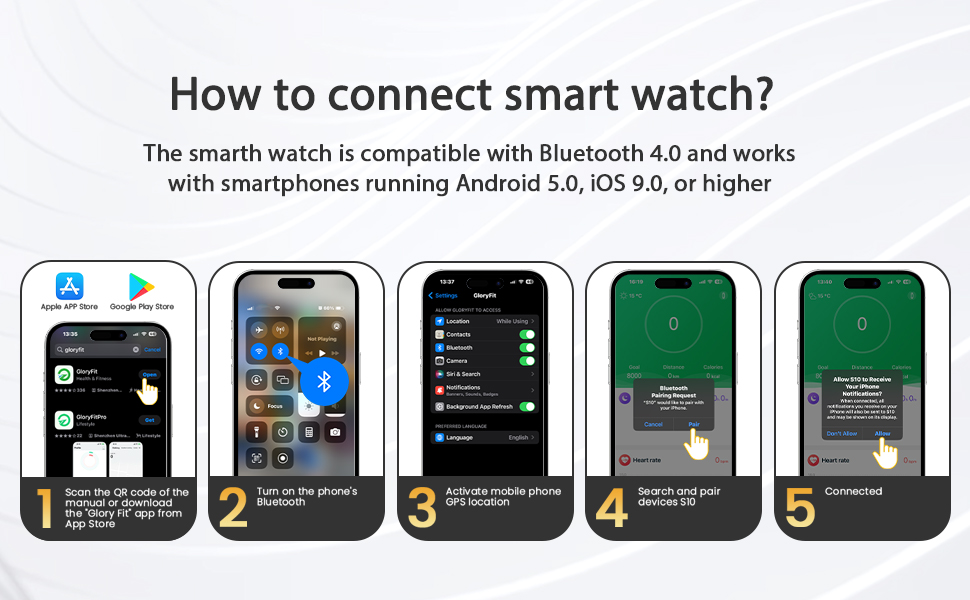 Smart Watch for Men Women