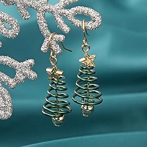 christmas earrings for women