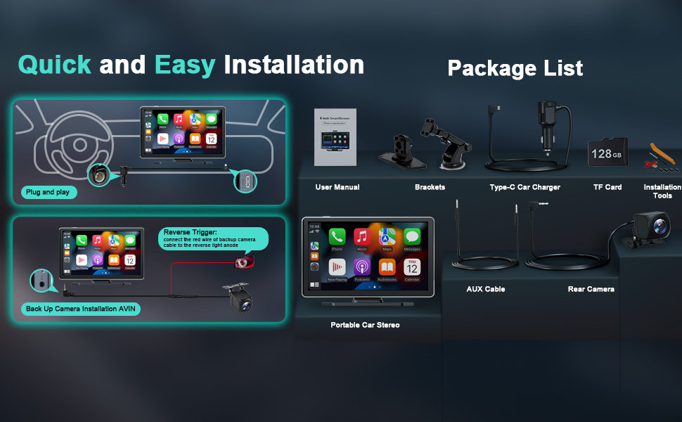 Wireless Car Stereo