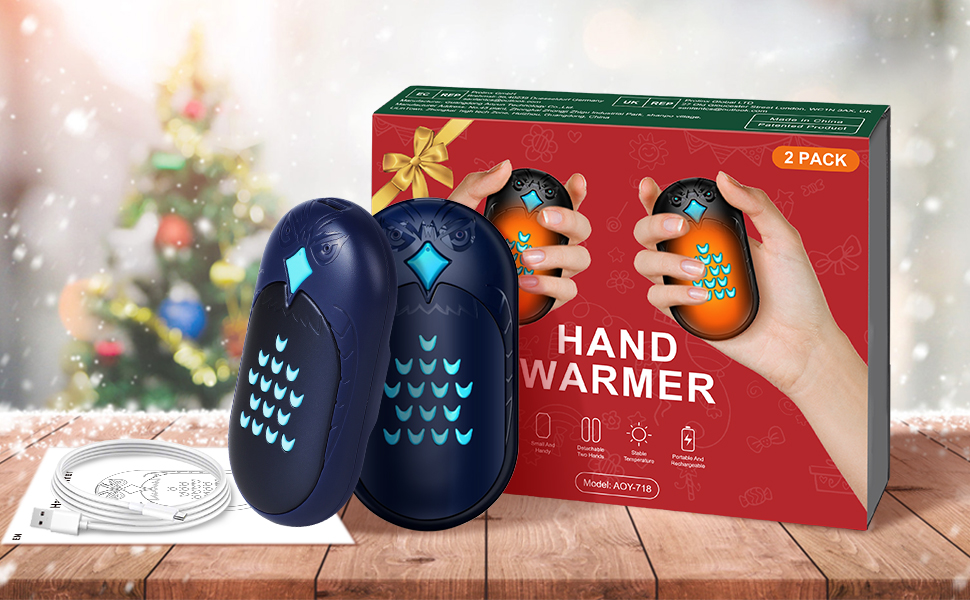 Sanfant Hand Warmers Rechargeable 2 Pack