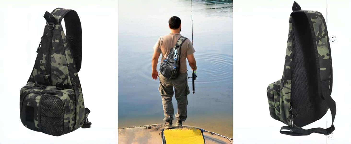 fishing sling bag