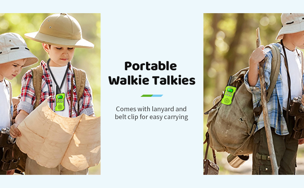 walkie talkie rechargeable
