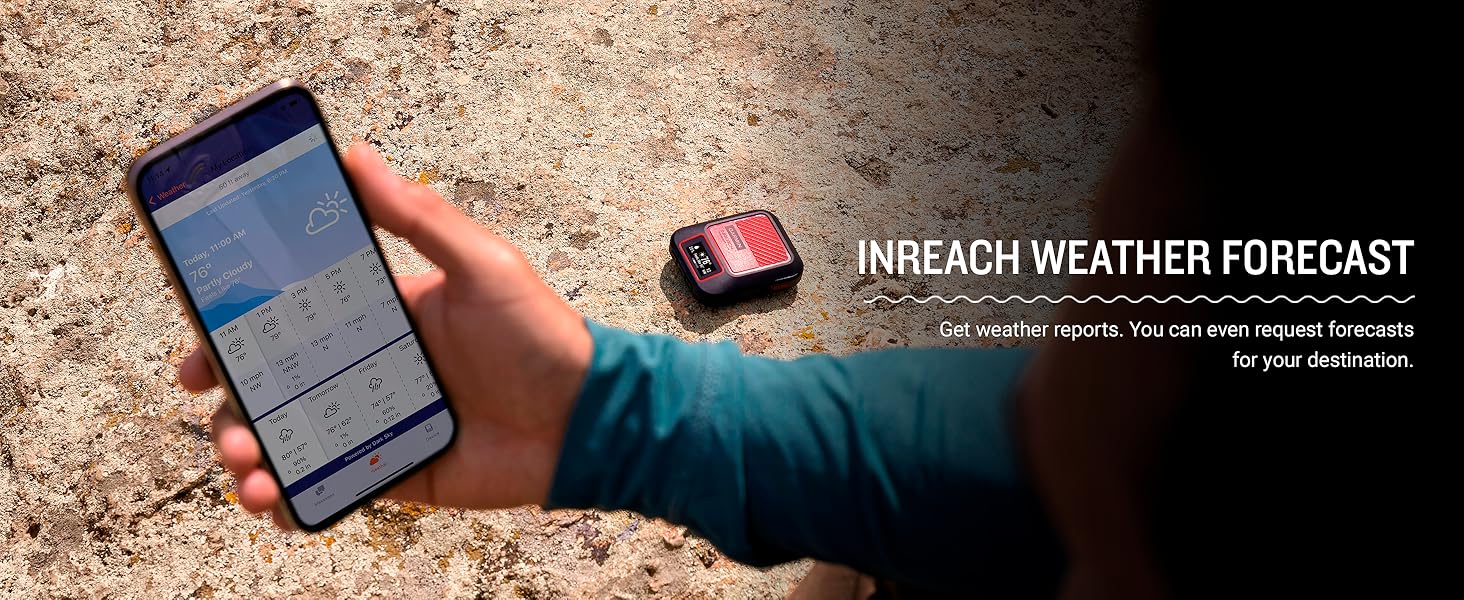INREACH WEATHER FORECAST