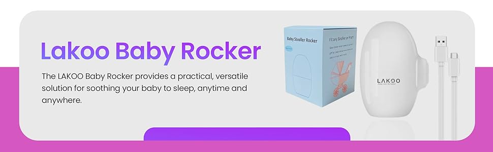 rocker device for babies