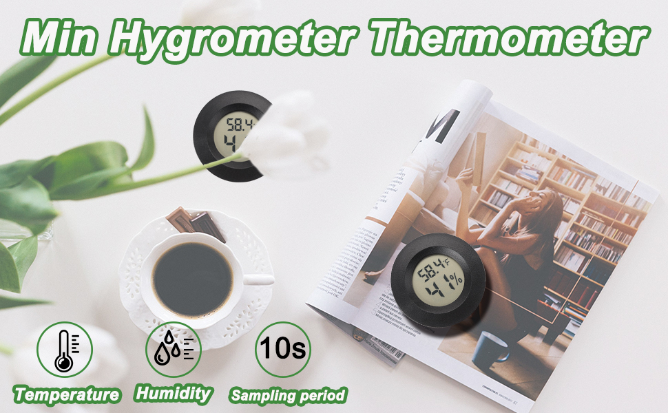 2pc-Hygrometer Thermometer