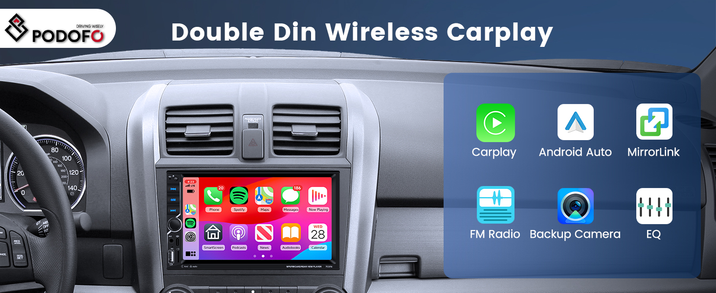 double din radio