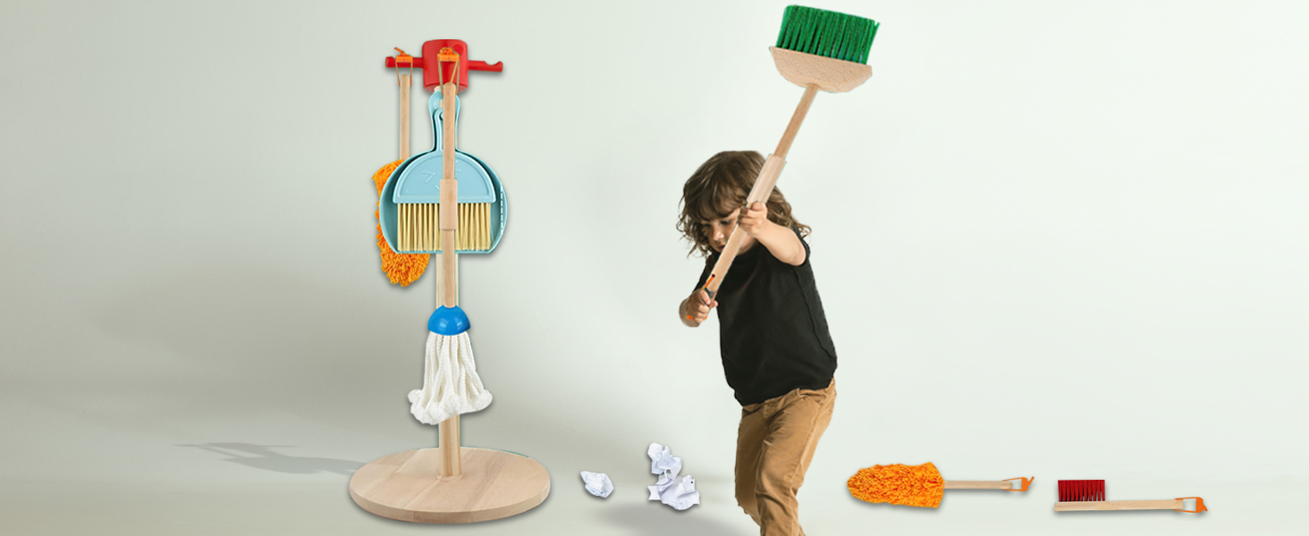 Role play cleaning toys