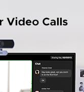UGREEN USB Webcam, Full HD 1080P/30fps Webcam for PC, Webcam with Microphone, Clear Stereo Audio,...