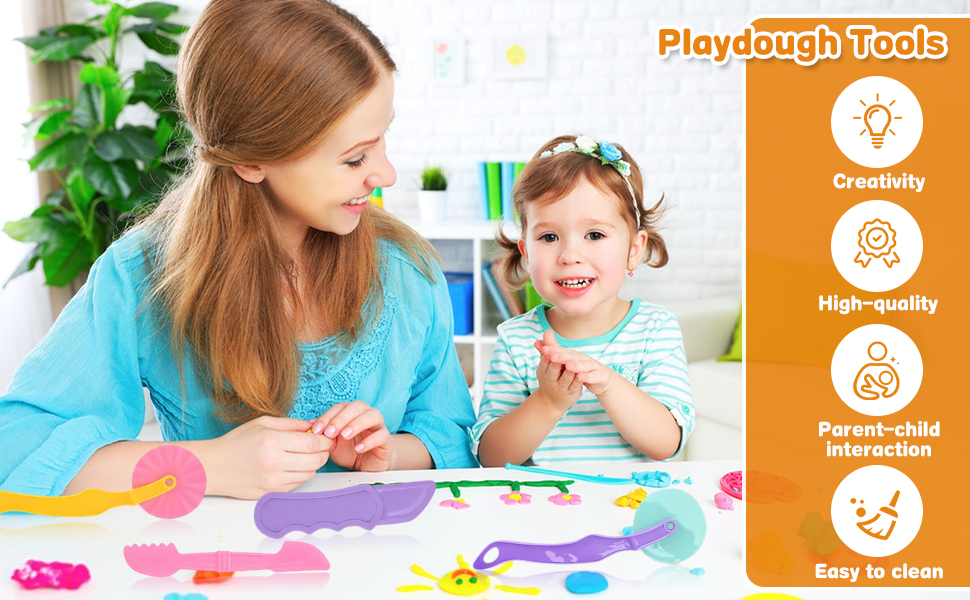 play doh tools