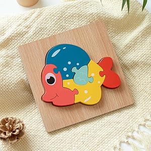 kids wooden puzzle