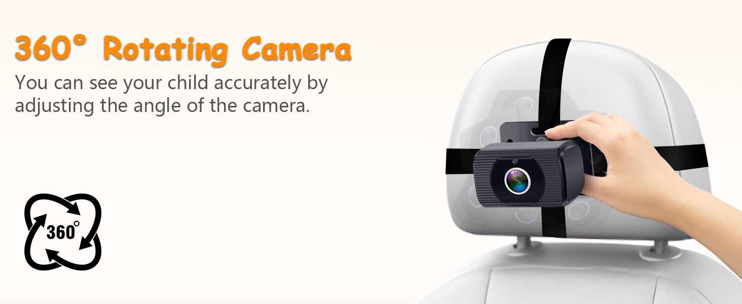 baby car monitor with camera