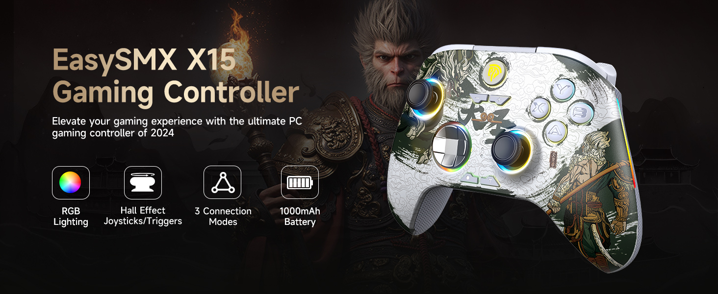 PC GAME CONTROLLER Wireless PC Controller Bluetooth Game Controller X15 Gamepad