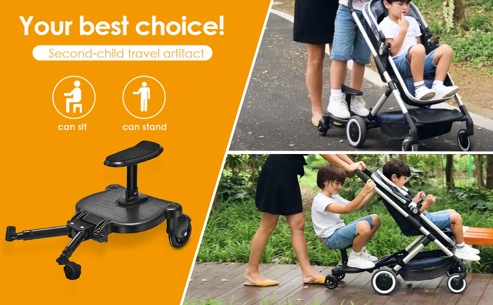 Universal Buggy Board with Seat