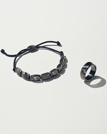 Calvin Klein Pendant Necklaces for Men GRID Collection in Stainless Steel