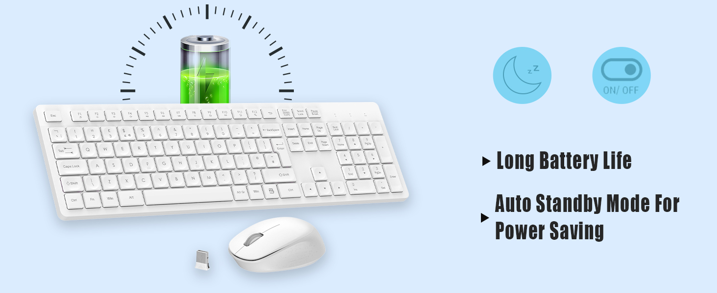 wireless keyboard and mouse