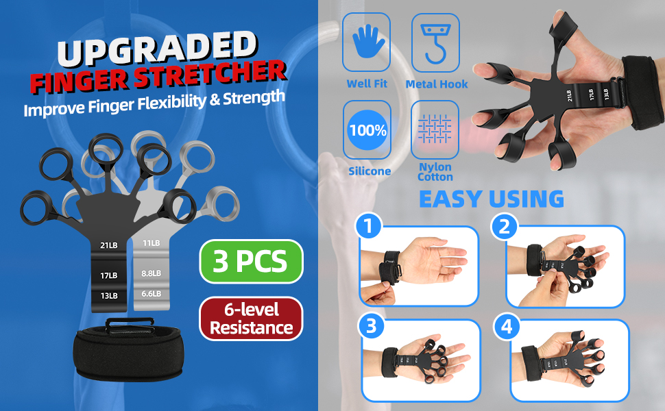 adjustable hand and forearm gripper