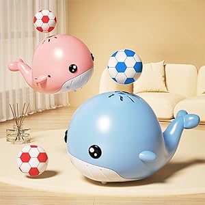 electric whale floating ball toy whale balancing game electric whale floating ball toy