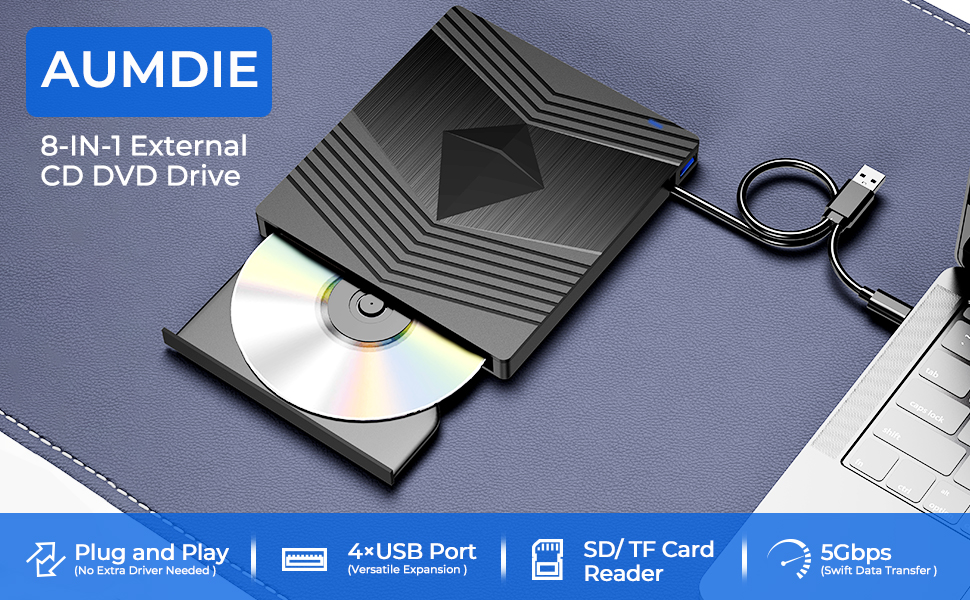 external cd dvd drive for laptop