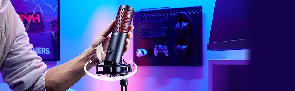 Gaming Microphone, Quadcast 2, HyperX