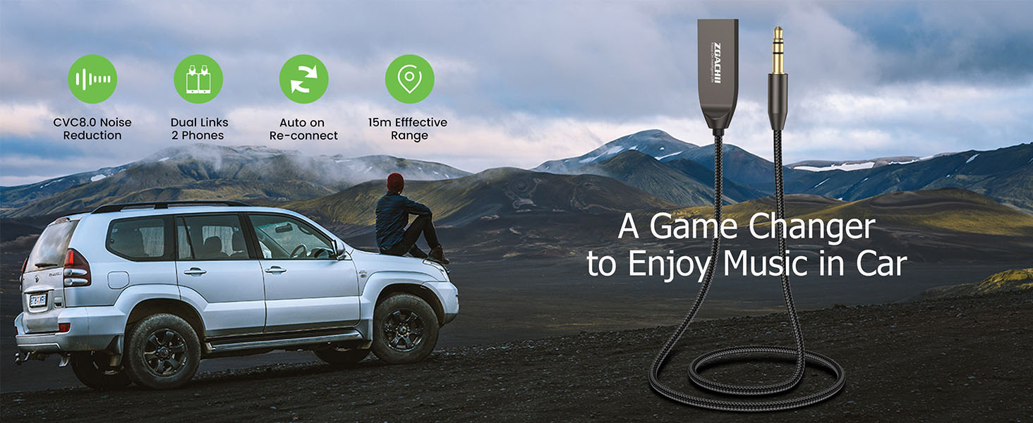 aux bluetooth adapter for car