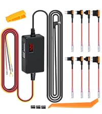 Dash Cam Hardwire Kit Type-C USB 11.5ft 12V-24V Dashcam Hard Wiring Kit with Car fuse tap kit