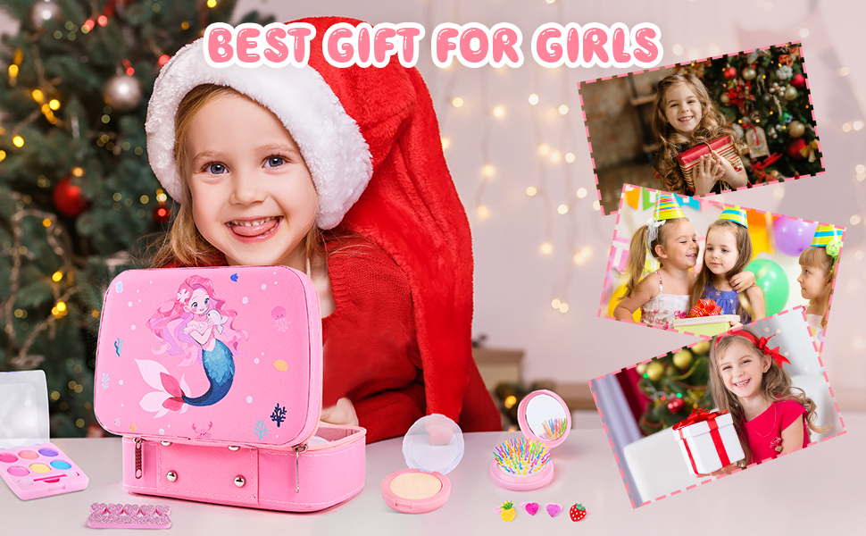 pretend play kids makeup set girls toys for ages 3 4 5 6 7 8 9 10 11 12 years birthday presents