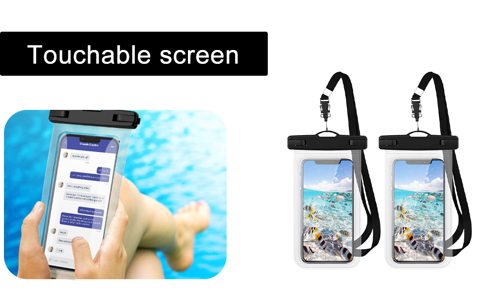 waterproof phone pouch
