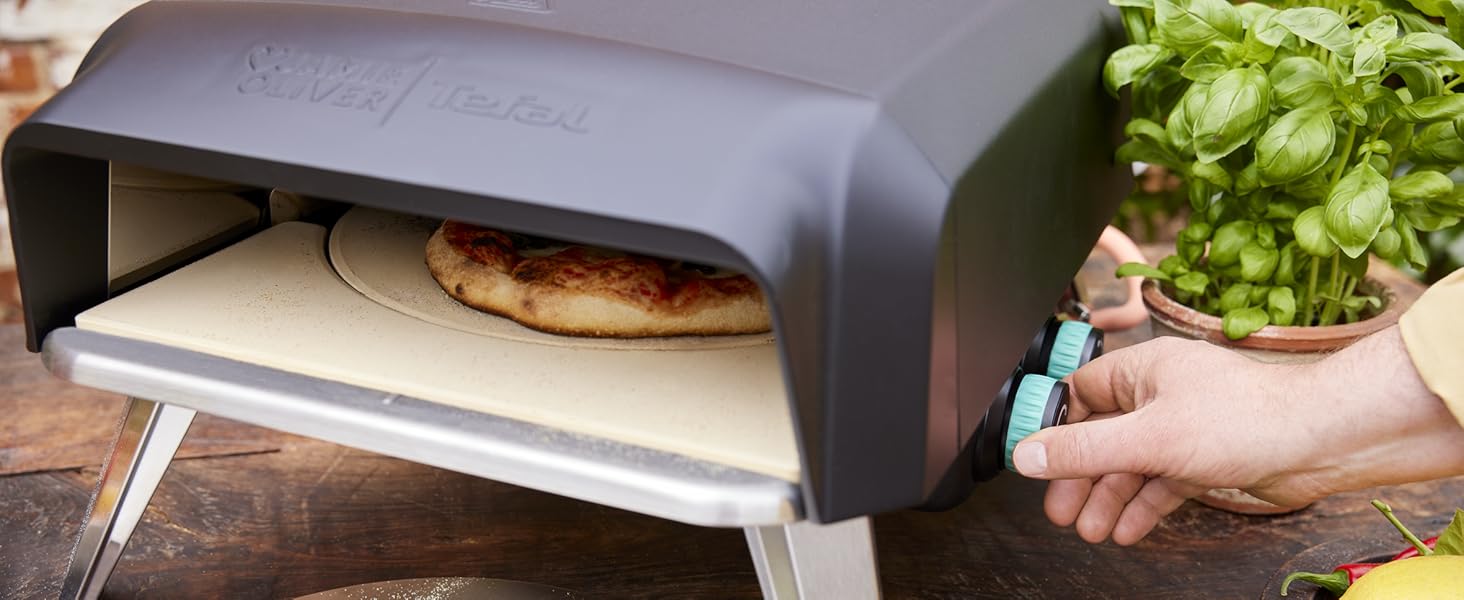 Rotating cooking stone