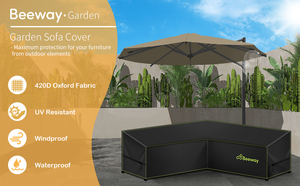 BEEWAY Garden Furniture Cover