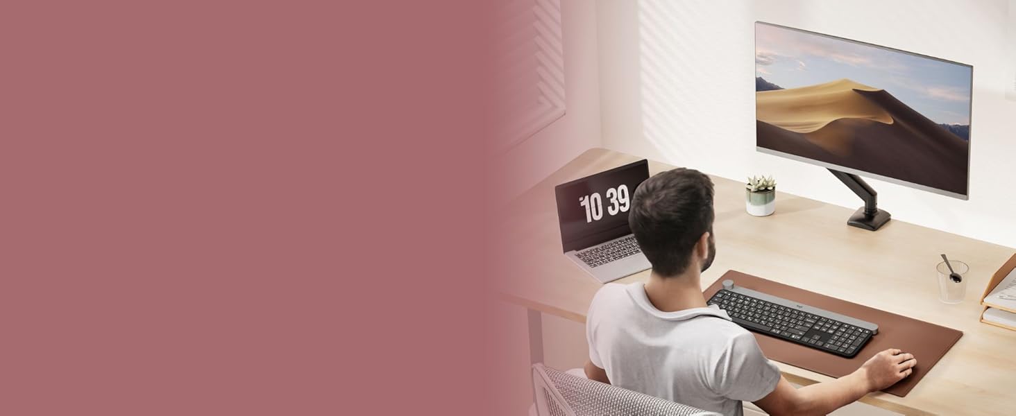 Single Gas Powered Monitor Arm