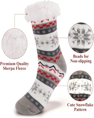 RenFox Women's winter warm socks, cotton socks, warm socks, ladies socks, women knitted socks, re...